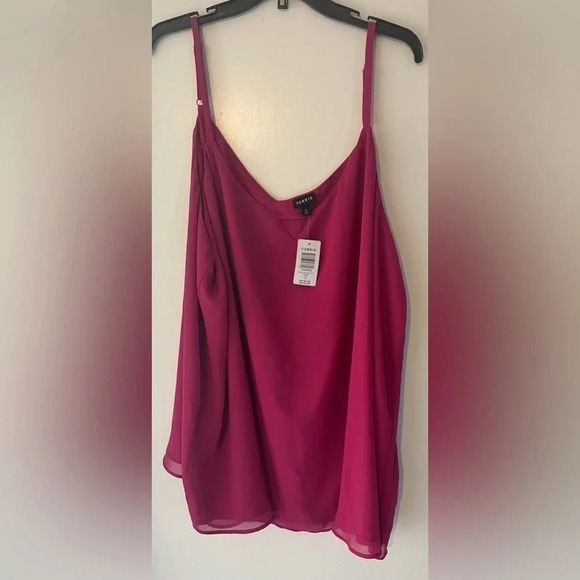 Torrid Double Layered Chiffon Cami - Picture 6 of 6